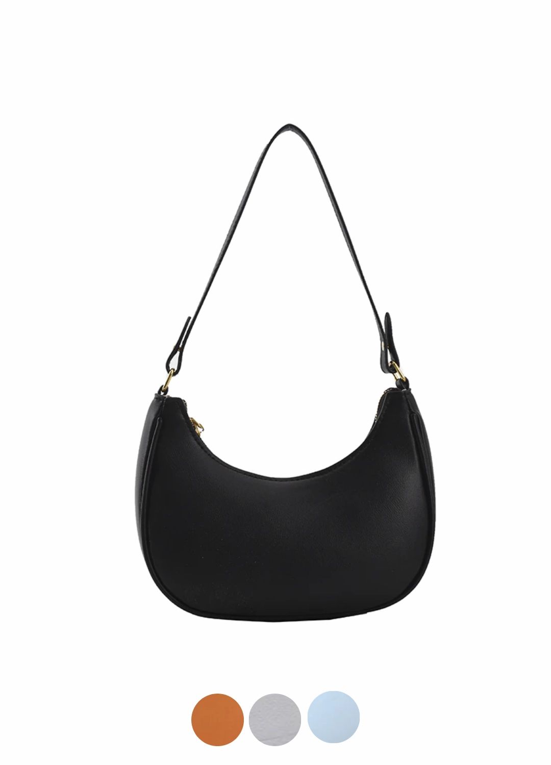 Xiome Women's Leather Baguette Handbag