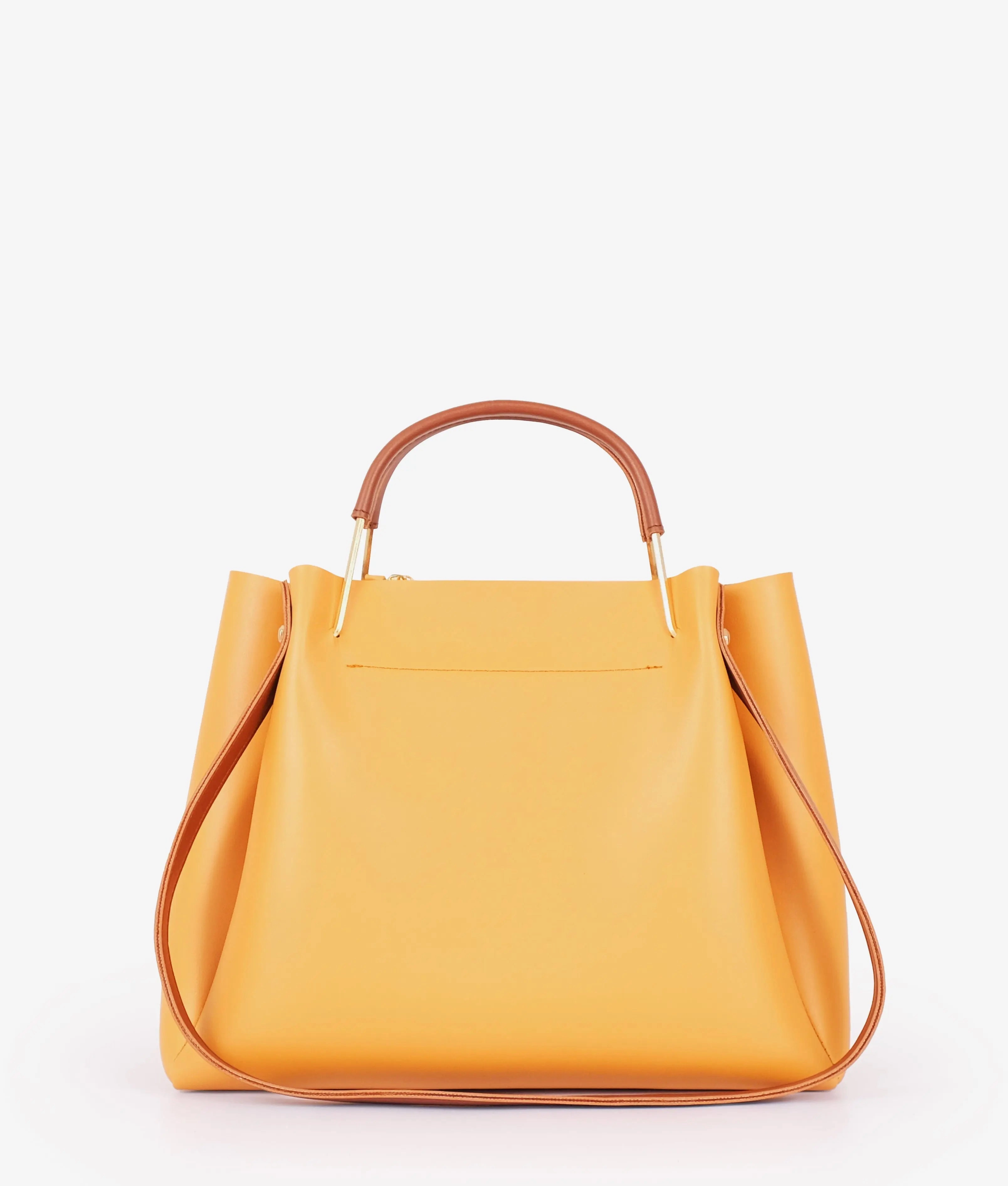 Yellow 2 in 1 Ladies Tote Bag 8850-12